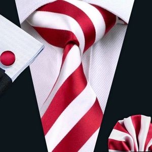 Red & White Necktie Boxset